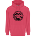 A Skull in Thorns Gothic Christ Jesus Childrens Kids Hoodie Heliconia