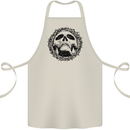 A Skull in Thorns Gothic Christ Jesus Cotton Apron 100% Organic Natural