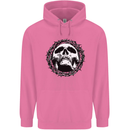 A Skull in Thorns Gothic Christ Jesus Mens 80% Cotton Hoodie Azelea