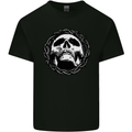 A Skull in Thorns Gothic Christ Jesus Mens Cotton T-Shirt Tee Top Black
