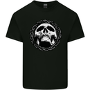 A Skull in Thorns Gothic Christ Jesus Mens Cotton T-Shirt Tee Top Black