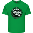 A Skull in Thorns Gothic Christ Jesus Mens Cotton T-Shirt Tee Top Irish Green