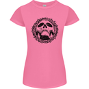 A Skull in Thorns Gothic Christ Jesus Womens Petite Cut T-Shirt Azalea