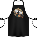 A Sleeping Panda Bear Ecology Animals Cotton Apron 100% Organic Black