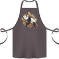A Sleeping Panda Bear Ecology Animals Cotton Apron 100% Organic Dark Grey