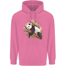 A Sleeping Panda Bear Ecology Animals Mens 80% Cotton Hoodie Azelea