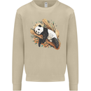 A Sleeping Panda Bear Ecology Animals Mens Sweatshirt Jumper Sand