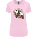A Sleeping Panda Bear Ecology Animals Womens Wider Cut T-Shirt Light Pink