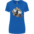 A Sleeping Panda Bear Ecology Animals Womens Wider Cut T-Shirt Royal Blue