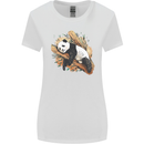 A Sleeping Panda Bear Ecology Animals Womens Wider Cut T-Shirt White