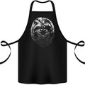 A Sloth With an Eye Patch Cotton Apron 100% Organic Black