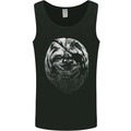 A Sloth With an Eye Patch Mens Vest Tank Top Black