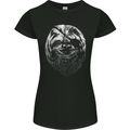 A Sloth With an Eye Patch Womens Petite Cut T-Shirt Black