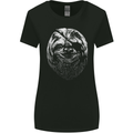 A Sloth With an Eye Patch Womens Wider Cut T-Shirt Black