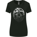 A Sloth With an Eye Patch Womens Wider Cut T-Shirt Black