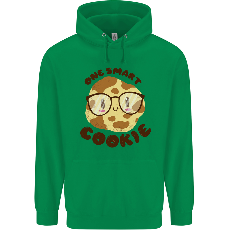 A Smart Cookie Funny Food Nerd Geek Maths Childrens Kids Hoodie Irish Green