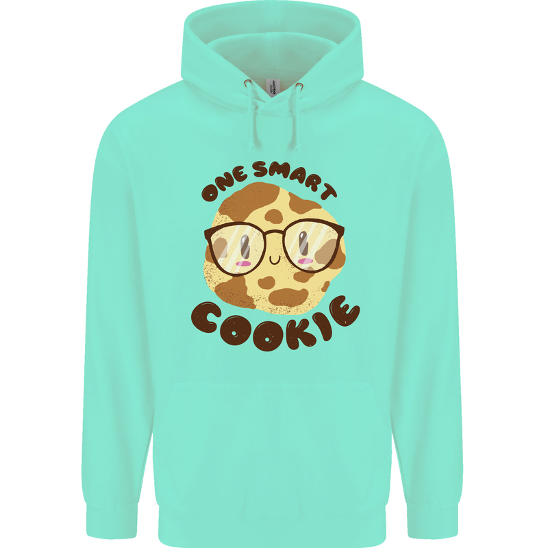 A Smart Cookie Funny Food Nerd Geek Maths Childrens Kids Hoodie Peppermint