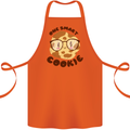 A Smart Cookie Funny Food Nerd Geek Maths Cotton Apron 100% Organic Orange
