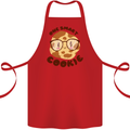 A Smart Cookie Funny Food Nerd Geek Maths Cotton Apron 100% Organic Red
