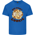 A Smart Cookie Funny Food Nerd Geek Maths Kids T-Shirt Childrens Royal Blue