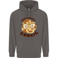 A Smart Cookie Funny Food Nerd Geek Maths Mens 80% Cotton Hoodie Charcoal