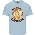 A Smart Cookie Funny Food Nerd Geek Maths Mens Cotton T-Shirt Tee Top Light Blue