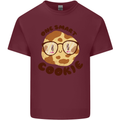 A Smart Cookie Funny Food Nerd Geek Maths Mens Cotton T-Shirt Tee Top Maroon