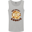 A Smart Cookie Funny Food Nerd Geek Maths Mens Vest Tank Top Sports Grey