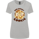A Smart Cookie Funny Food Nerd Geek Maths Womens Wider Cut T-Shirt Sports Grey