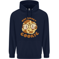 A Smart Cookie Funny Food Nerd Geek Science Childrens Kids Hoodie Navy Blue
