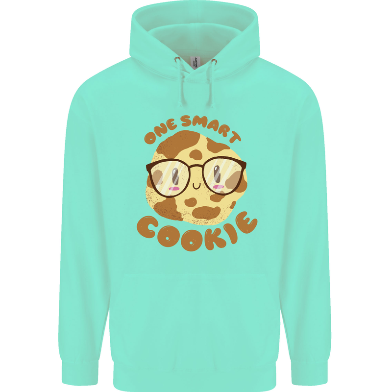 A Smart Cookie Funny Food Nerd Geek Science Childrens Kids Hoodie Peppermint