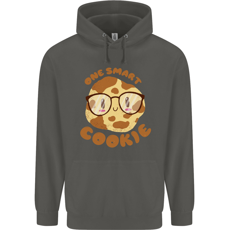 A Smart Cookie Funny Food Nerd Geek Science Childrens Kids Hoodie Storm Grey