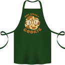 A Smart Cookie Funny Food Nerd Geek Science Cotton Apron 100% Organic Forest Green