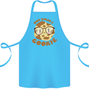 A Smart Cookie Funny Food Nerd Geek Science Cotton Apron 100% Organic Turquoise