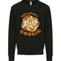 A Smart Cookie Funny Food Nerd Geek Science Kids Sweatshirt Jumper Black