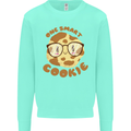 A Smart Cookie Funny Food Nerd Geek Science Kids Sweatshirt Jumper Peppermint