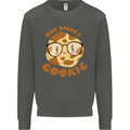 A Smart Cookie Funny Food Nerd Geek Science Kids Sweatshirt Jumper Storm Grey