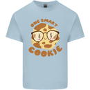 A Smart Cookie Funny Food Nerd Geek Science Kids T-Shirt Childrens Light Blue