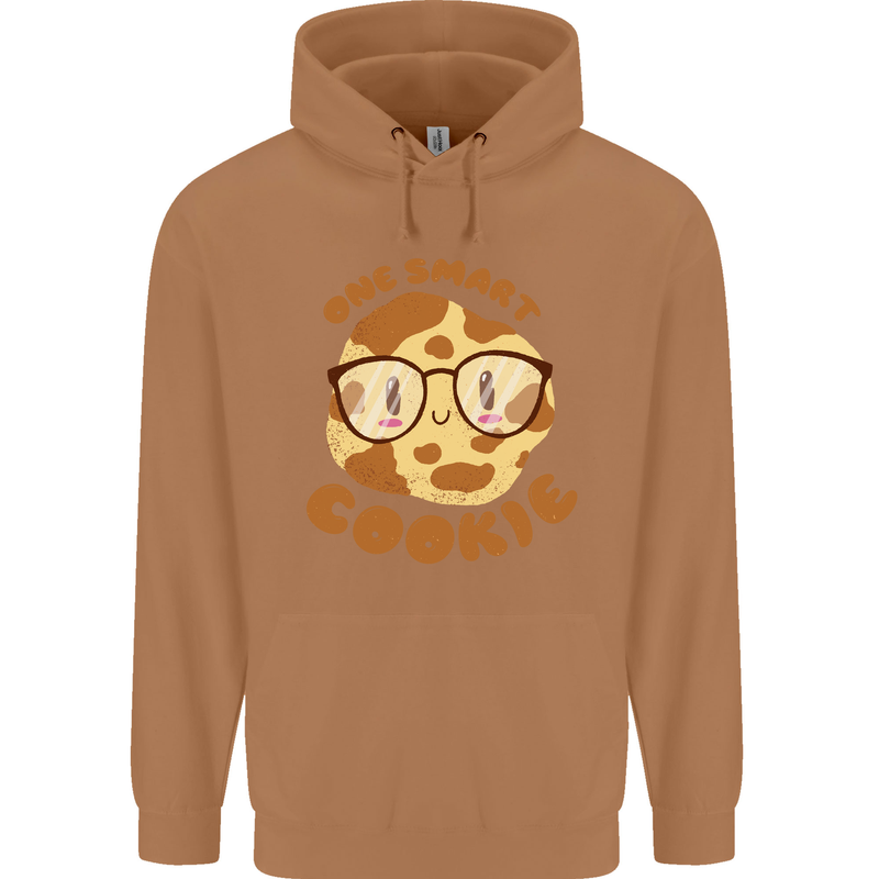 A Smart Cookie Funny Food Nerd Geek Science Mens 80% Cotton Hoodie Caramel Latte