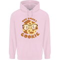 A Smart Cookie Funny Food Nerd Geek Science Mens 80% Cotton Hoodie Light Pink