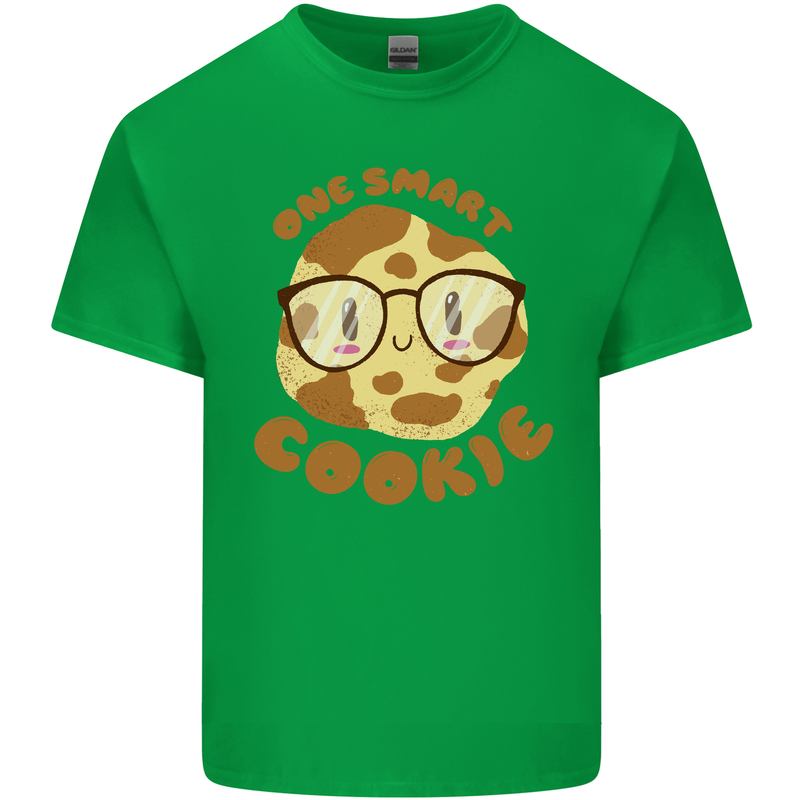 A Smart Cookie Funny Food Nerd Geek Science Mens Cotton T-Shirt Tee Top Irish Green