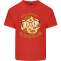A Smart Cookie Funny Food Nerd Geek Science Mens Cotton T-Shirt Tee Top Red
