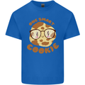 A Smart Cookie Funny Food Nerd Geek Science Mens Cotton T-Shirt Tee Top Royal Blue