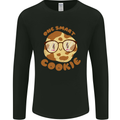 A Smart Cookie Funny Food Nerd Geek Science Mens Long Sleeve T-Shirt Black