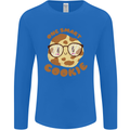 A Smart Cookie Funny Food Nerd Geek Science Mens Long Sleeve T-Shirt Royal Blue