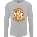 A Smart Cookie Funny Food Nerd Geek Science Mens Long Sleeve T-Shirt Sports Grey