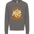 A Smart Cookie Funny Food Nerd Geek Science Mens Sweatshirt Jumper Charcoal
