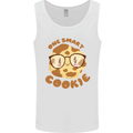 A Smart Cookie Funny Food Nerd Geek Science Mens Vest Tank Top White