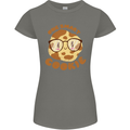 A Smart Cookie Funny Food Nerd Geek Science Womens Petite Cut T-Shirt Charcoal