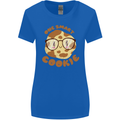 A Smart Cookie Funny Food Nerd Geek Science Womens Wider Cut T-Shirt Royal Blue